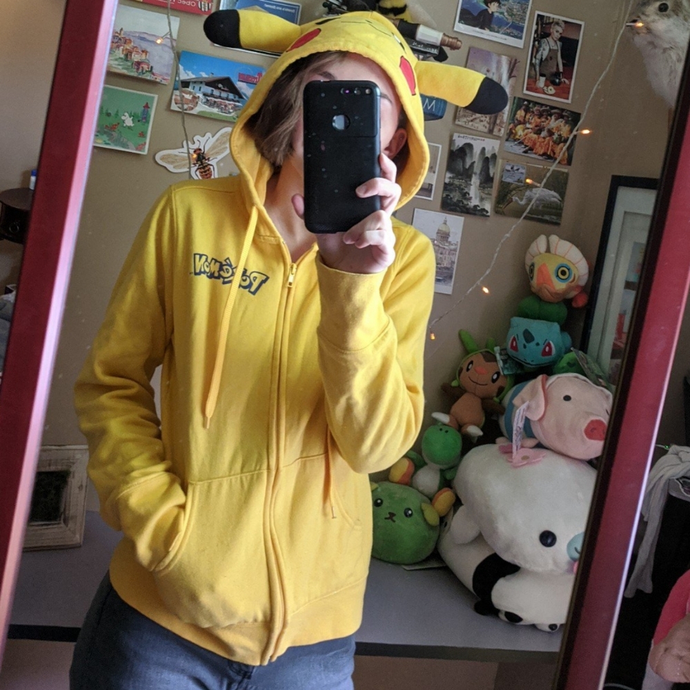 Pokemon Pikachu Zip-Up Hoodie